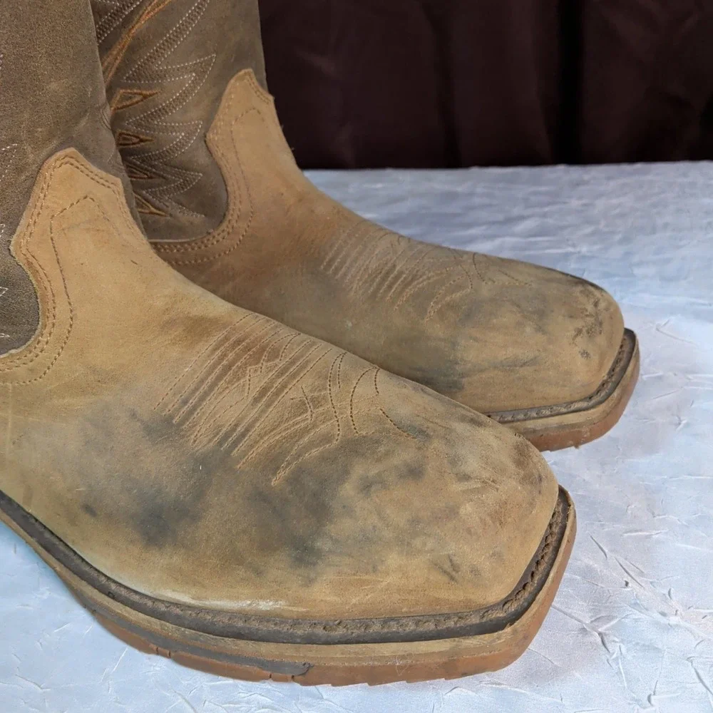 Irish Setter Marshall Boots Mens Size 11 Steel Toe WP Pull-On Work Western 83912
